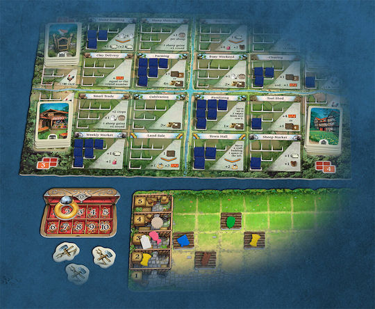 Brettspiel Hallertau für 1-4 Spieler 12+ Jahre (EN) Lookout Games