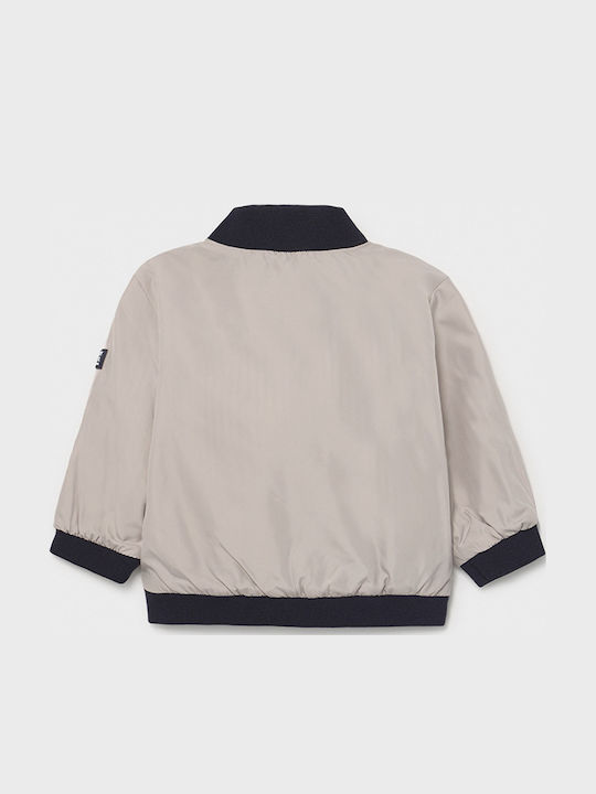 Kids' Bomber Short Windproof Double Sided Gray