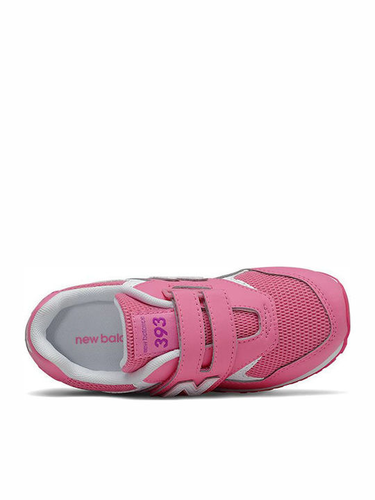 393 Kinder Sneakers Anatomisch mit Klettverschluss Rosa