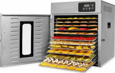 WARTMAN Gewerblicher Lebensmittel-Trockner & Dehydrator für 12 Schalen 1000W 57x47x58cm