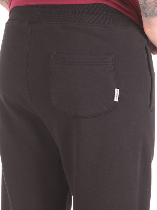 Sweatpants without Elastic Black