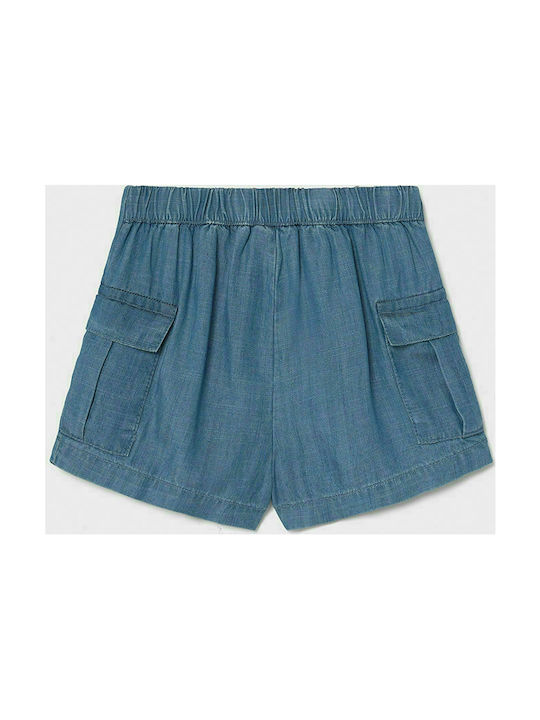 Mayoral Kids Shorts/Bermuda Fabric Blue