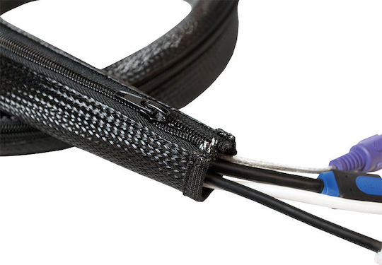 LogiLink Kabel-Flex-Wrap Schwarz KAB0046 1 Stück