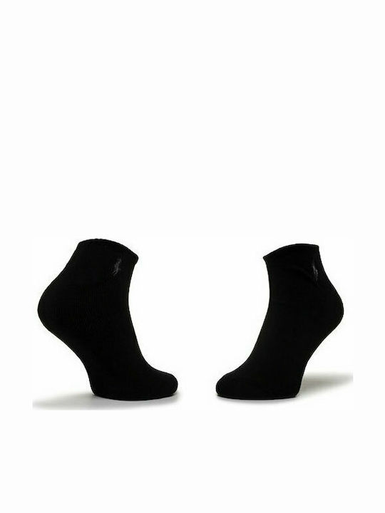 Ralph Lauren Einfarbige Socken Schwarz 6Pack