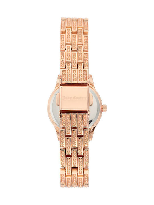 Juicy Couture Γυναικείο Ρολόι 26mm Μπαταρίας με Χρυσό Μεταλλικό Μπρασελέ