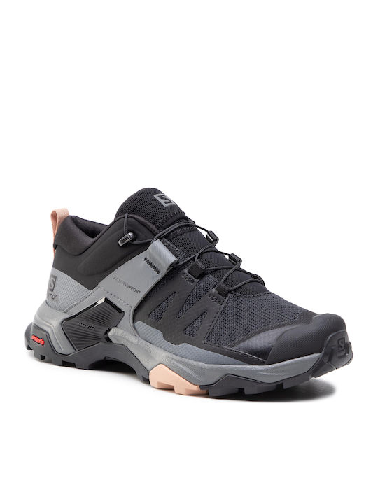 Salomon X Ultra 4 Women's Hiking Shoes Black Quiet Shade Sirocco