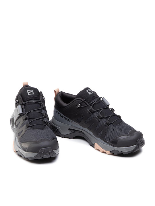 Salomon X Ultra 4 Women's Hiking Shoes Black / Quiet Shade / Sirocco
