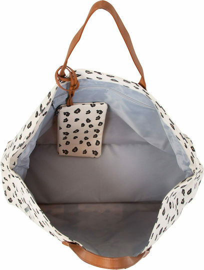 Childhome Τσάντα-Αλλαξιέρα Ώμου/Χειρός Family Leopard 55x18x40εκ.