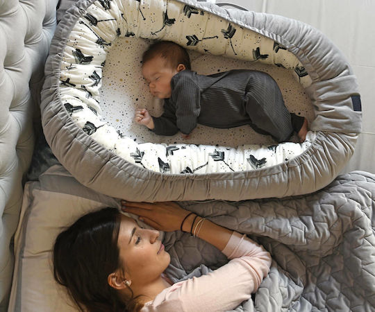 La Millou Baby Nestkissen Nest Wild Blossom 103.00980 Rosa 110x70cm