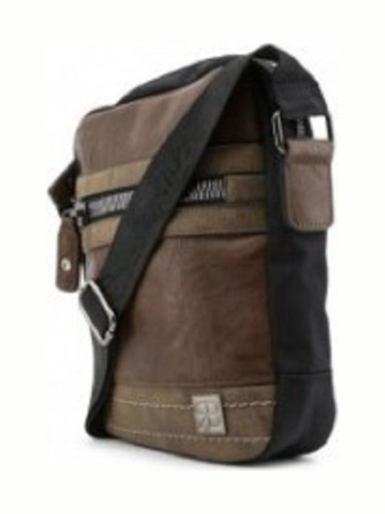 Lowell Geantă pentru bărbați De umăr / tip crossbody Maro