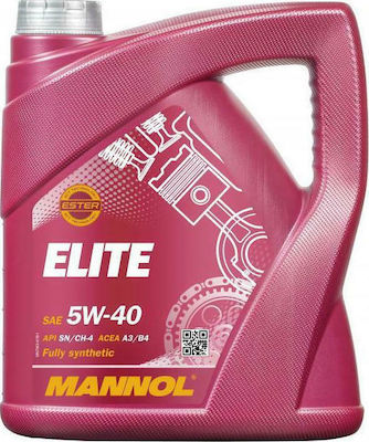 Mannol Λάδι Αυτοκινήτου Elite 5W-40 4lt