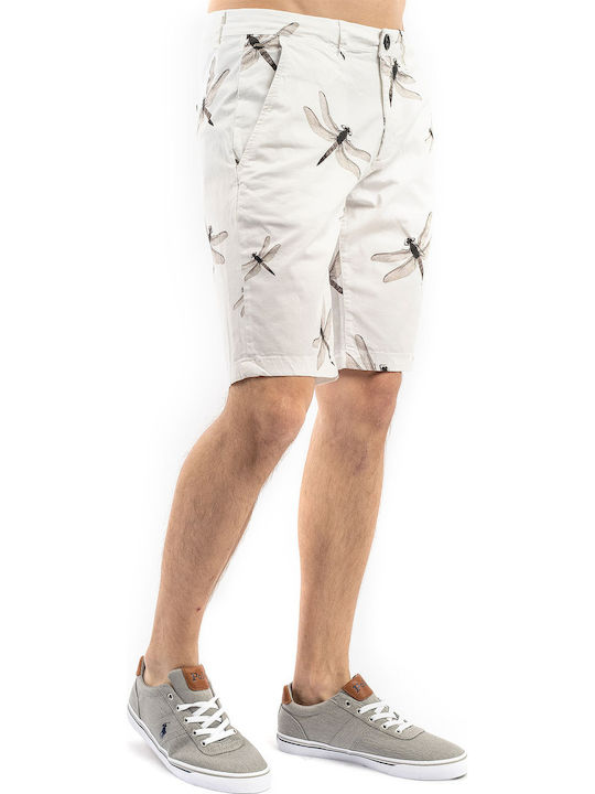 GABBA Bermuda shorts by the series Paulie Smith - P4744 White