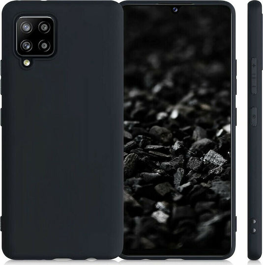 KWmobile Задна корица Силикон Черен (Galaxy A42)