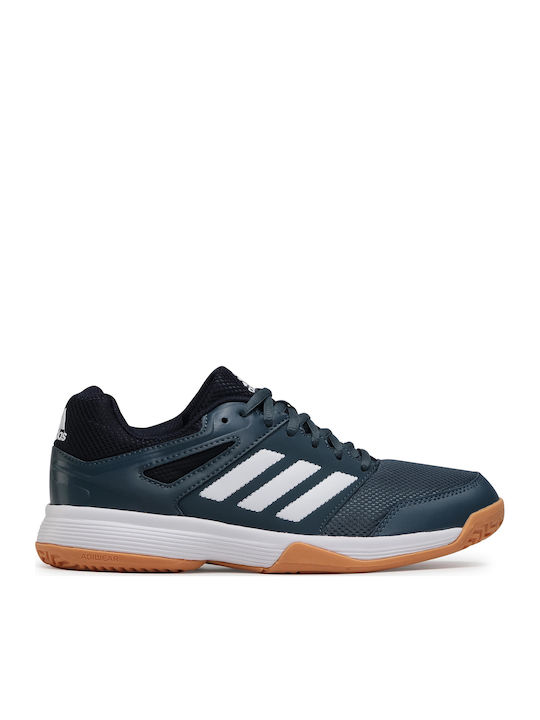 Adidas Speedcourt Sportschuhe Volleyball Legacy Blue / Cloud White / Legend Ink