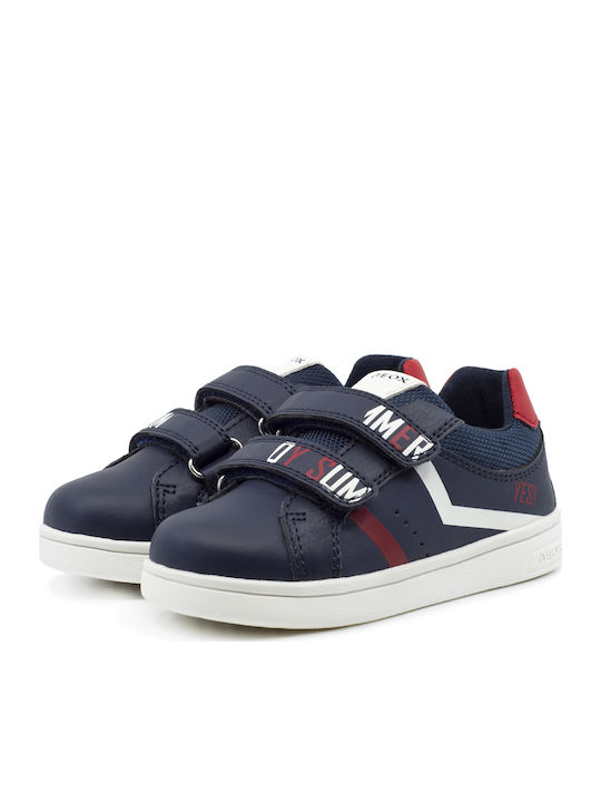 Geox Παιδικά Sneakers DJRock Anatomisch mit Klettverschluss Blau ->