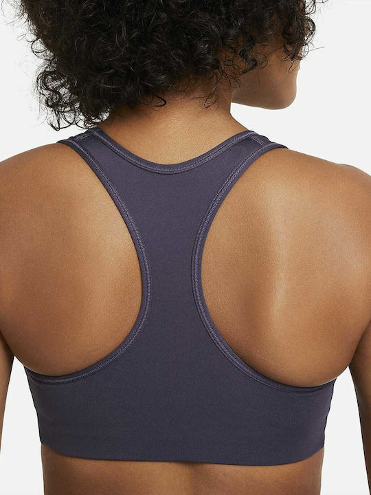Dri-Fit Swoosh Damen Sport-BH Marineblau mit Futter