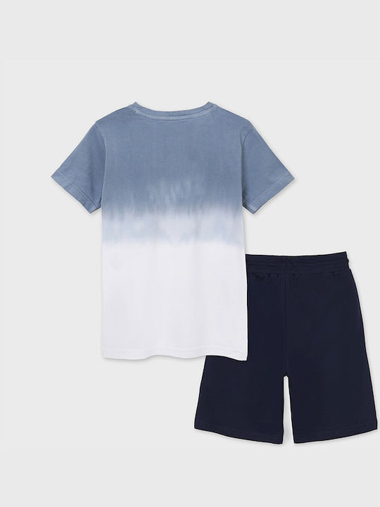 Mayoral Kids Set with Shorts Summer 2pcs Light Blue