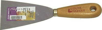 L' Outil Parfait Joint Knife Metallicός 80mm with Wooden Handle 520008