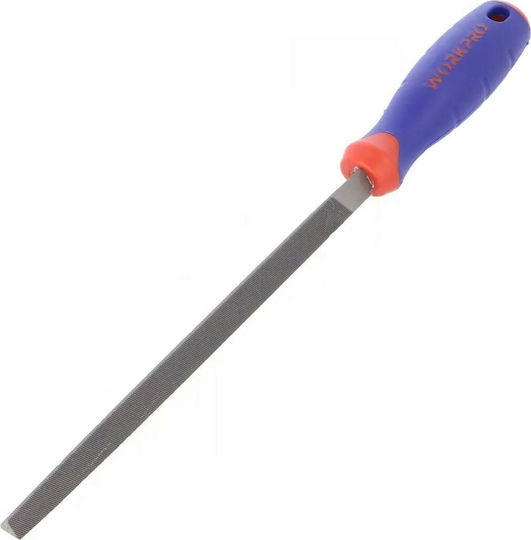 WorkPro W051007 Λίμα Μετάλλου 1/200mm Τρίγωνη με Λαβή