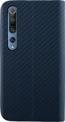 Idol 1991 Elite Anti-RFID Synthetic Leather Book Blue (Xiaomi Mi 10 / Mi 10 Pro)