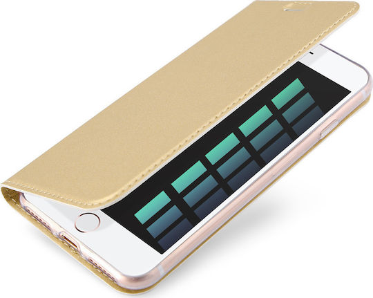 Dux Ducis Skin Pro Book Δερματίνης Χρυσό (iPhone 12 / 12 Pro)