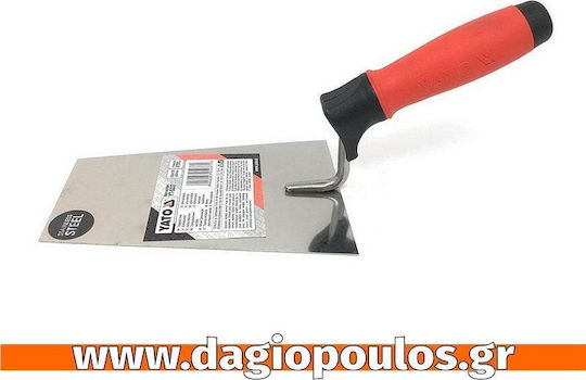 Yato Trowel Inox 180x120mm with Plastic Handle YT-5237