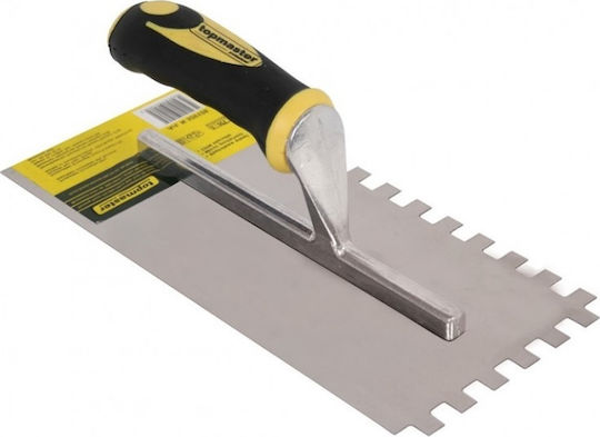 Topmaster Fliesenspachtel Metallisch Gezahnte 280mm mit Kunststoffgriff mit Zahn 8x8mm 320127