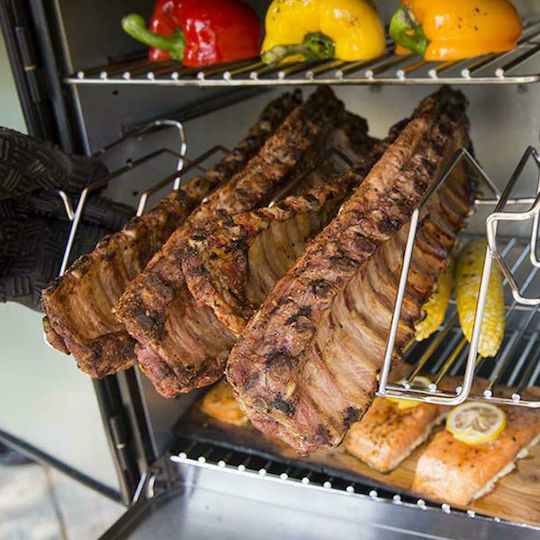 Broil King Vertical Gas Smoker Gasgrill Rost 38.1cmx32cmcm mit 1 cm 4.4kW