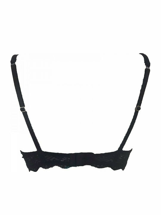 Sutien Infiore Happy Push Up negru