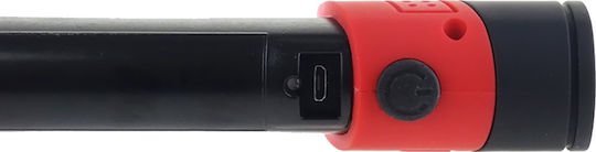 AMiO Rechargeable Flashlight LED Dual Function with Maximum Brightness 300lm WT03