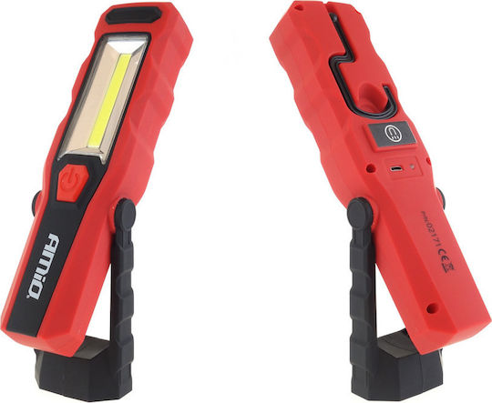 AMiO Arbeitslampe Batterie LED Doppelte Funktion mit einer Helligkeit von bis zu 300lm WT02