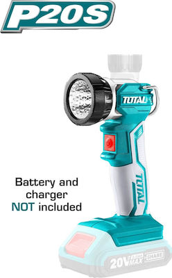 Total Battery Workshop Light LED with Brightness up to 225lm Li-Ion 20V