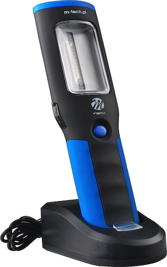 M-Tech Φακός Συνεργείου Επαναφορτιζόμενος LED IP54 με Φωτεινότητα έως 240lm