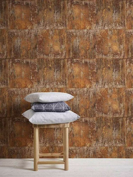 Tapete Metall Vinyl Braun L1000xB53cm Waschbar 361182