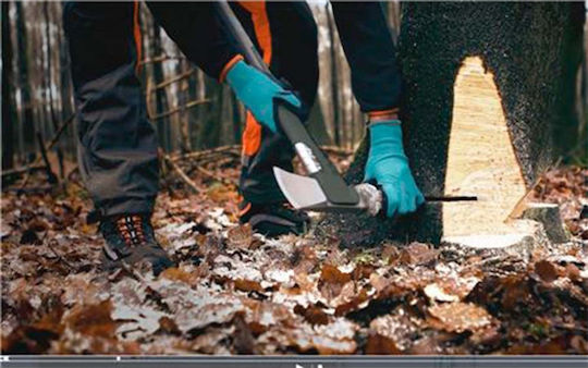 Gardena Universal 1400A Τσεκούρι Τεμαχισμού Μήκους 60cm και Βάρους 1.4kg με Πλαστική Λαβή