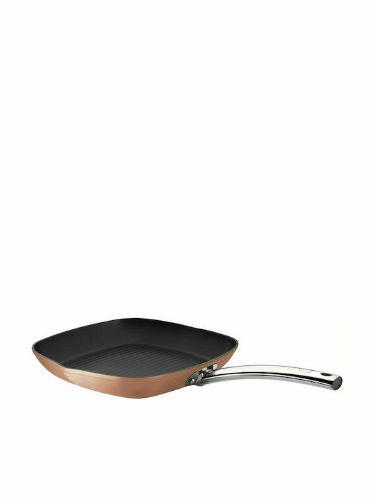 Berlinger Haus Bronze Titan Collection Grill aus Aluminium mit Antihaftbeschichtung 28cm