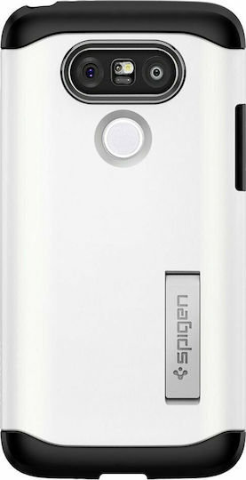 Spigen Slim Armor Back Cover Πλαστικό 1.2mm Λευκό (LG G5)
