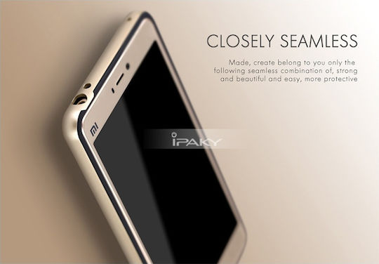 iPaky Hybrid Back Cover Πλαστικό Μαύρο