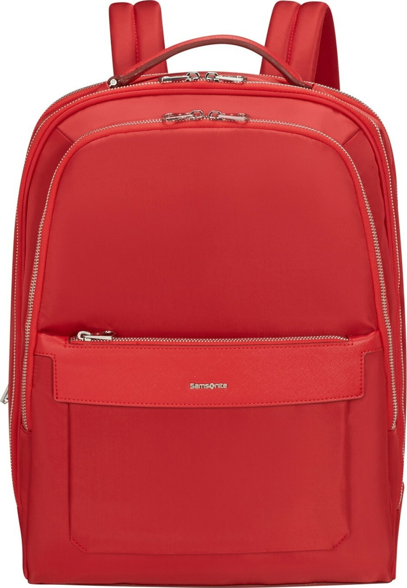 Samsonite Zalia 2.0 Αδιάβροχη Τσάντα Πλάτης για Laptop 14.1" σε Κόκκινο