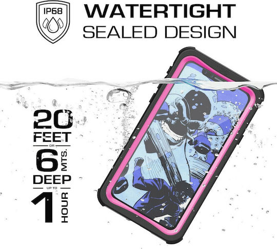 Ghostek Nautical 2 Waterproof Back Cover Plastic Waterproof Pink iPhone X / Xs