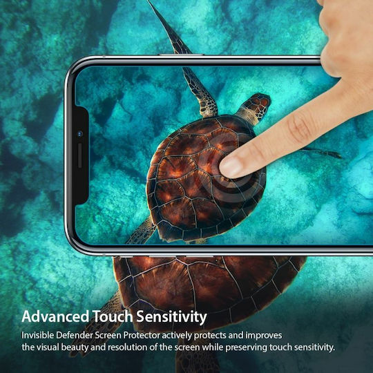 Ringke 3x Shatterproof Tempered Glass (iPhone X / XS)