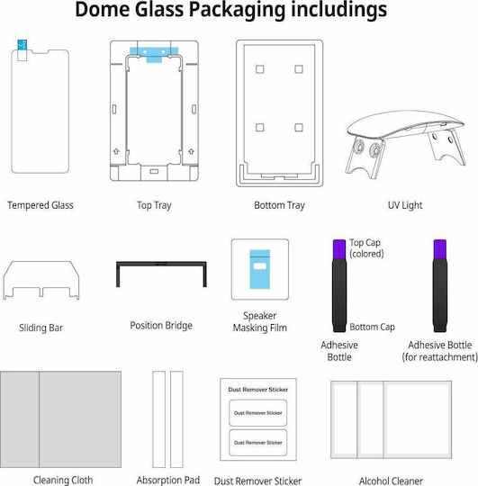 Whitestone 3D Full Face Tempered Glass (iPhone 11 / XR)