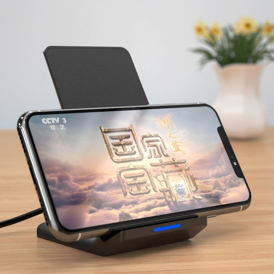 WK Încărcător Wireless (Qi Pad) 10W Quick Charge 2.0 Negruς (WP-U84)