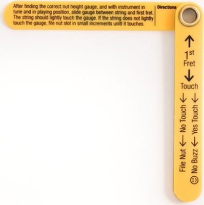 MusicNomad recision Nut Height Gauge