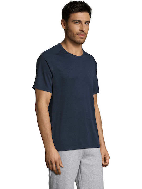 Sol's Sporty Men's Short Sleeve Promotional T-Shirt Navy Blue