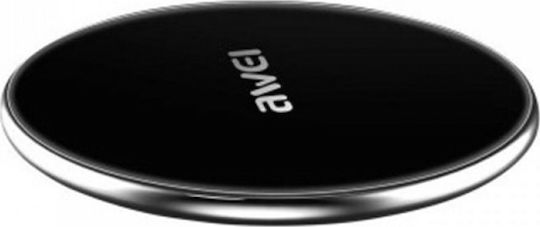 Awei Ασύρματος Φορτιστής (Qi Pad) Μαύρος (W3)