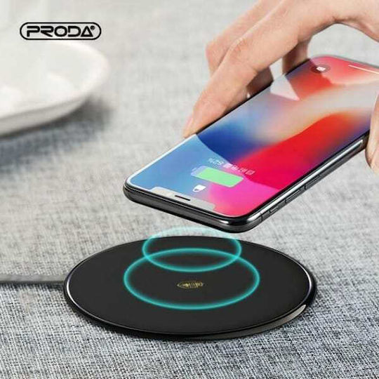 Remax Ασύρματος Φορτιστής (Qi Pad) Μαύρος (Proda RP-W4)