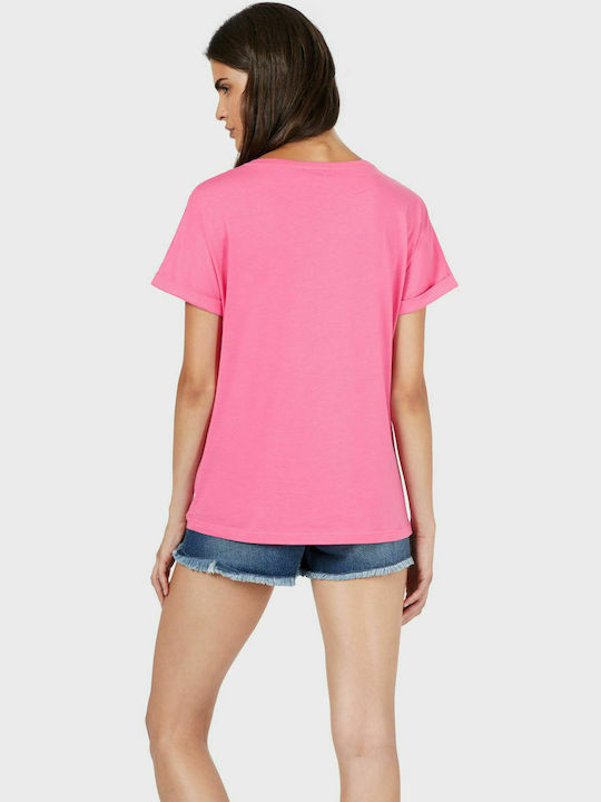 Emporio Armani Women's T-shirt Pink