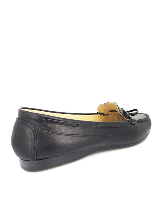 Safe Step 2020 Leather Women's Moccasins in Black Color