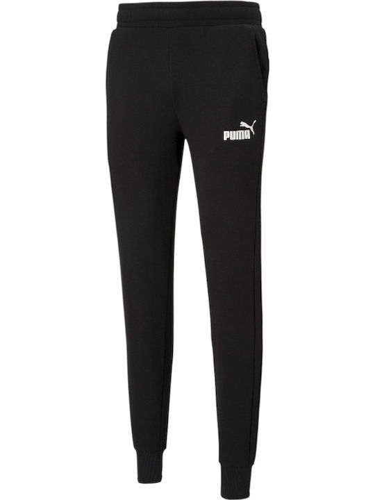 Sweatpants with Elastic Black